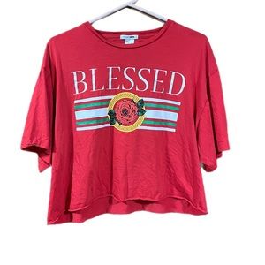 🇺🇸 Fashion Nova Blessed Crop Top